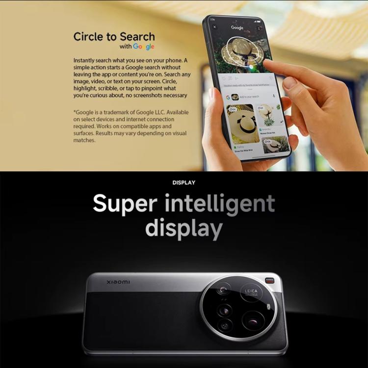 Xiaomi 15 Ultra Global, 16GB+512GB, 3D Ultrasonic Fingerprint, 200MP Camera, 6.73 inch Xiaomi HyperOS 2 Snapdragon 8 Elite Octa Core 3nm, NFC, Network: 5G