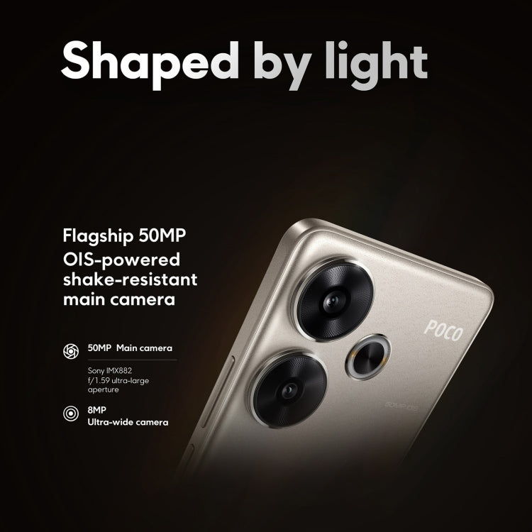 Xiaomi POCO F6 Global, 8GB+256GB, In-screen Fingerprint, 6.67 inch Xiaomi HyperOS Snapdragon 8s Gen 3 Octa Core 3.0GHz, NFC, Network: 5G, 8GB+256GB
